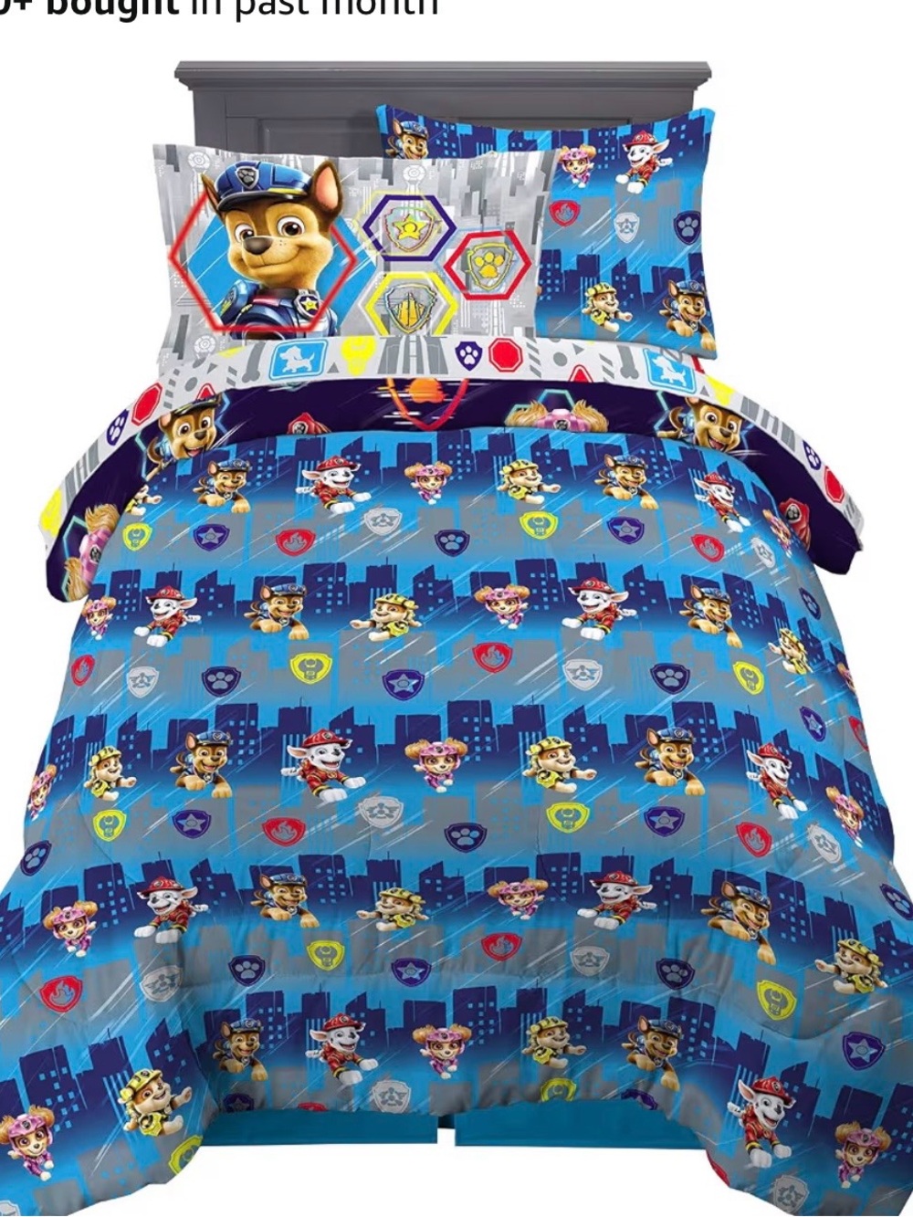 Paw Patrol Blue Multi-Character Comforter